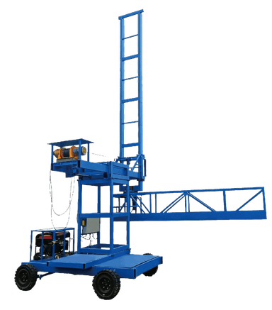 Bridge Drainage Pipe Installation Trolley