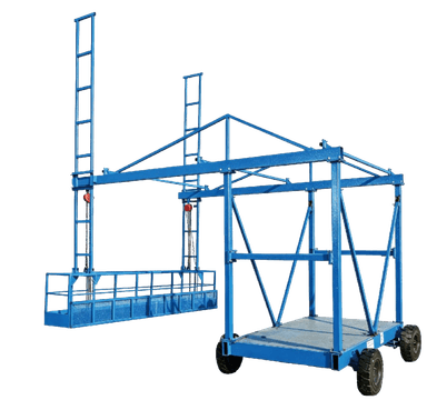 Bridge Exterior Construction Trolley