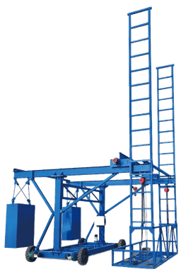 Cap Beam Secondary Post-Tensioning Trolley